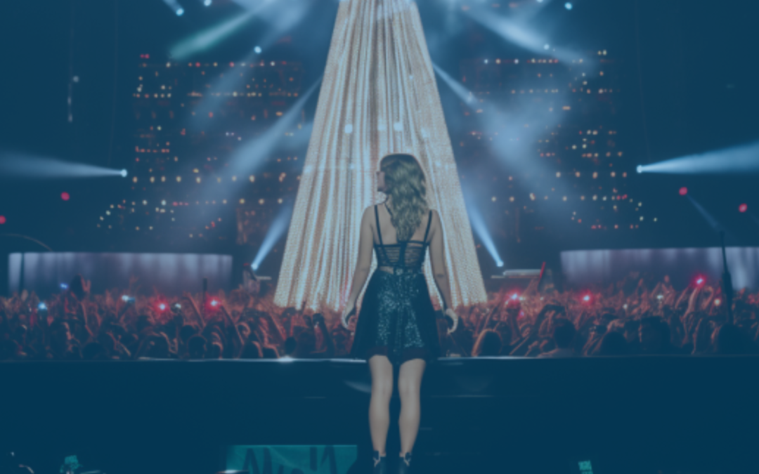 AI generated photo of Taylor Swift at The Eras Tour
